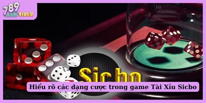 Hiểu rõ các dạng cược trong game Tài Xỉu Sicbo